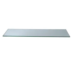 10" x 36" Rectangle Tempered Glass