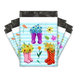 10x13 Rubber Boots Poly Mailers Shipping Envelopes Premium Printed Bags