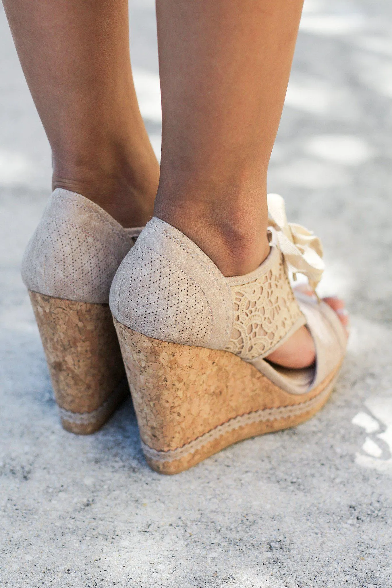 Addilyn Cream Wedges