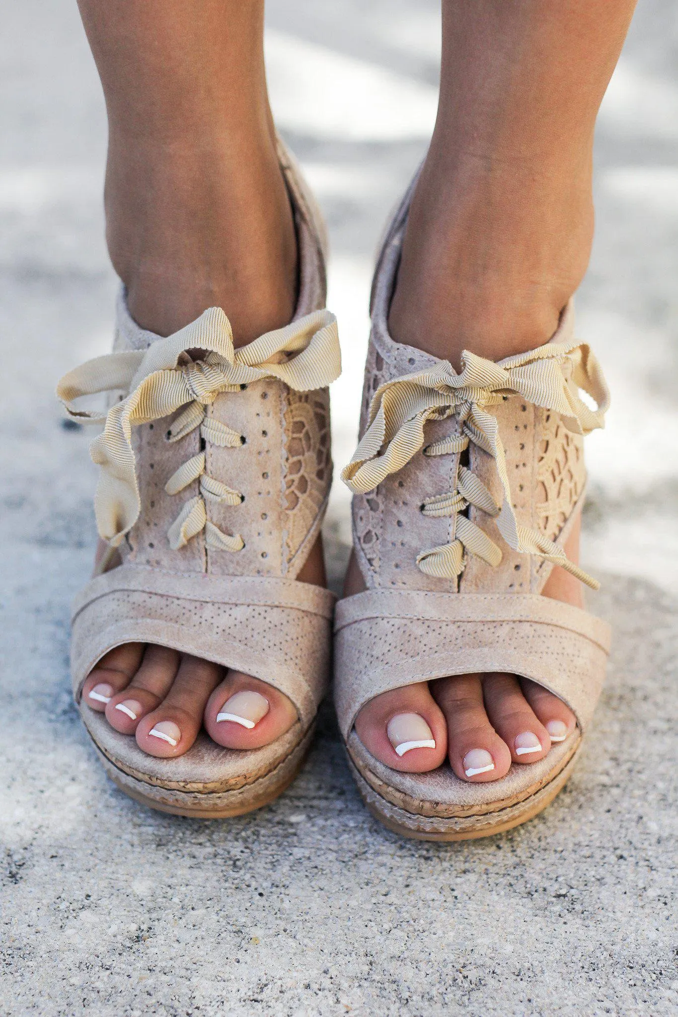 Addilyn Cream Wedges