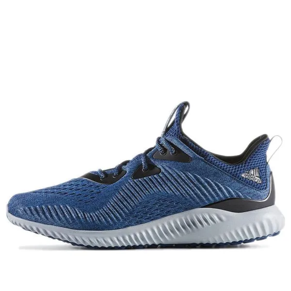 adidas AlphaBounce Engineered Mesh 'Navy' Sneakers, Blue