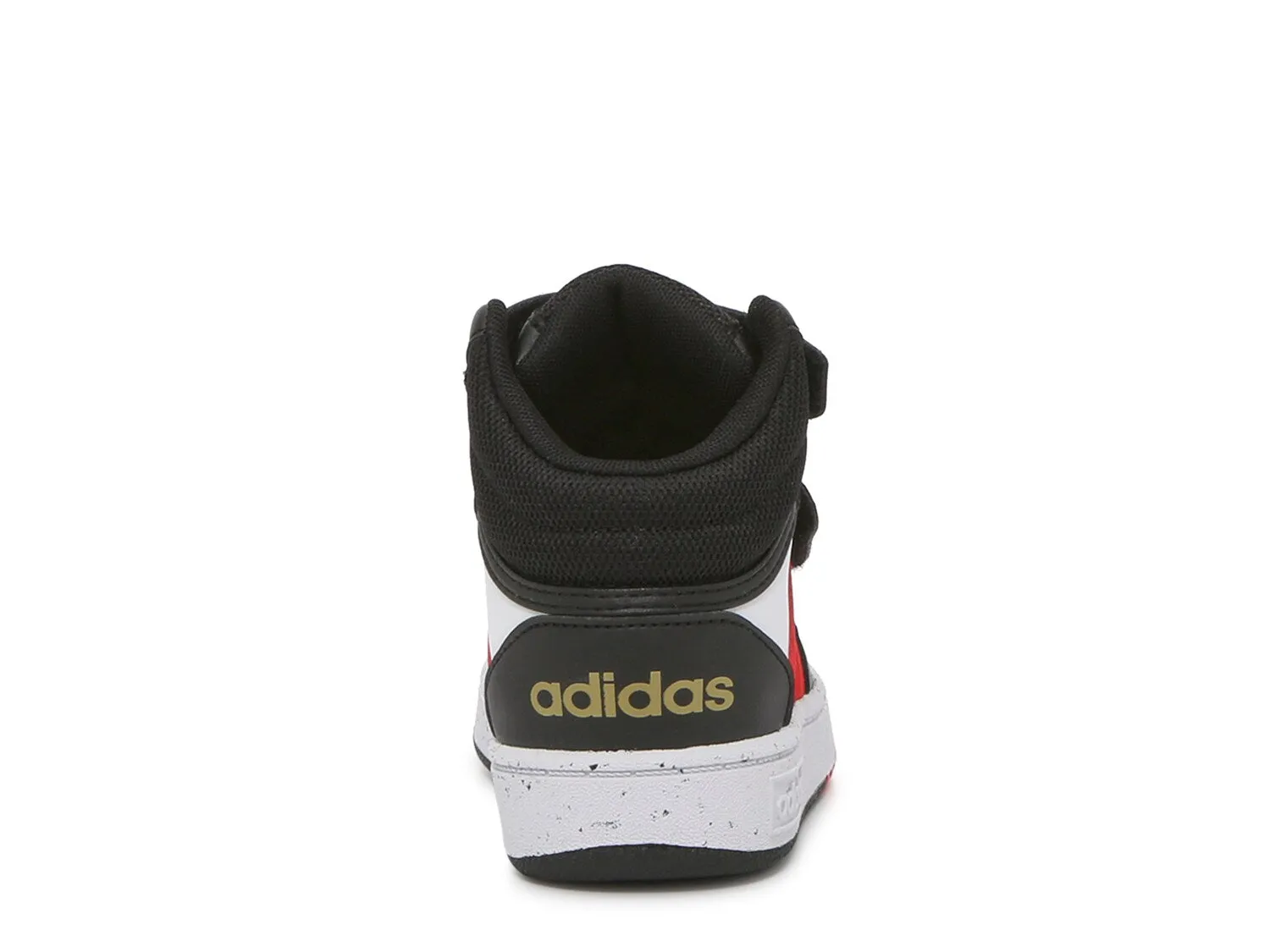 Adidas Hoops 3 Mid sneakers, black/red/white