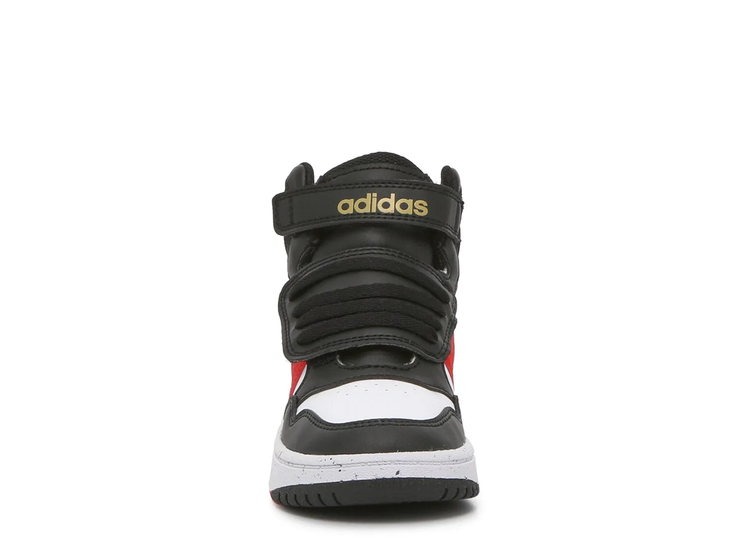 Adidas Hoops 3 Mid sneakers, black/red/white