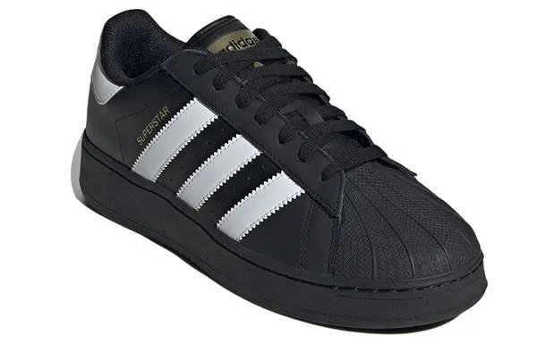 Adidas Originals Superstar XLG Shoes 'Core Black White Gold Metallic', black