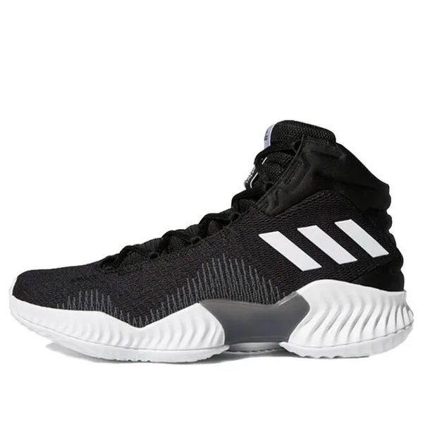 adidas Pro Bounce 2018 'Black White' Sneakers, Black