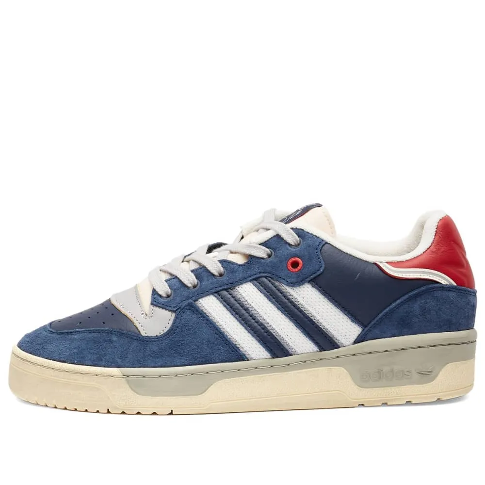 Adidas Rivalry Low Extra Butter sneakers, blue/white