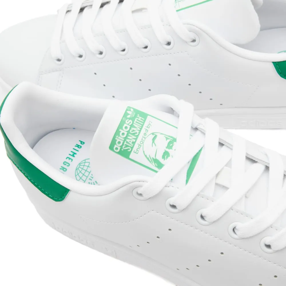 Adidas Stan Smith sneakers, white/green double