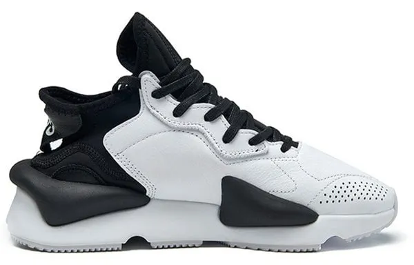 adidas Y-3 Kaiwa 'White Black' sneakers, white