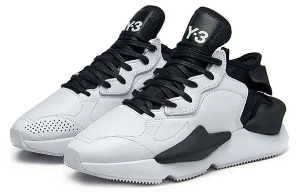 adidas Y-3 Kaiwa 'White Black' sneakers, white