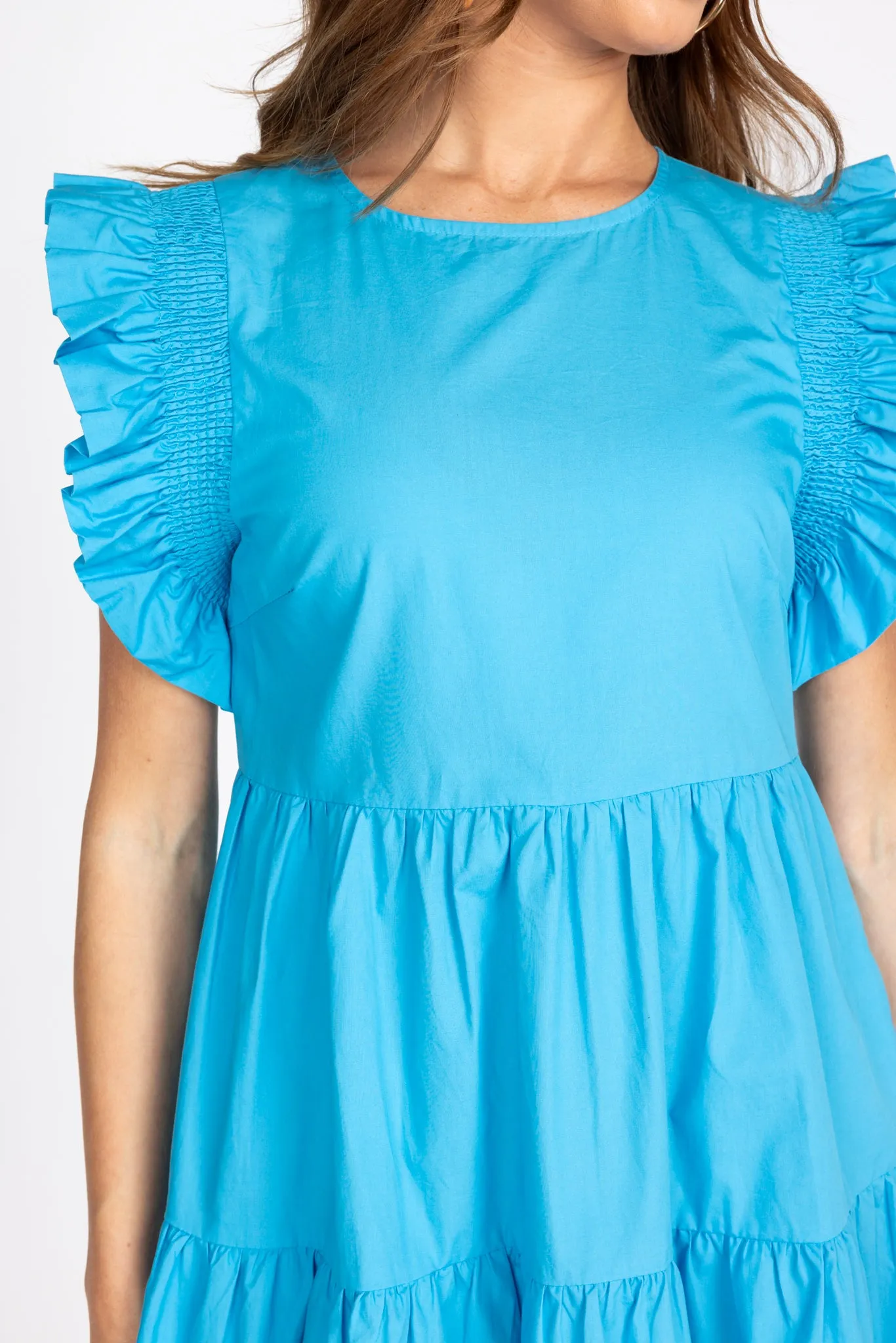 Anne Dress- Turquoise