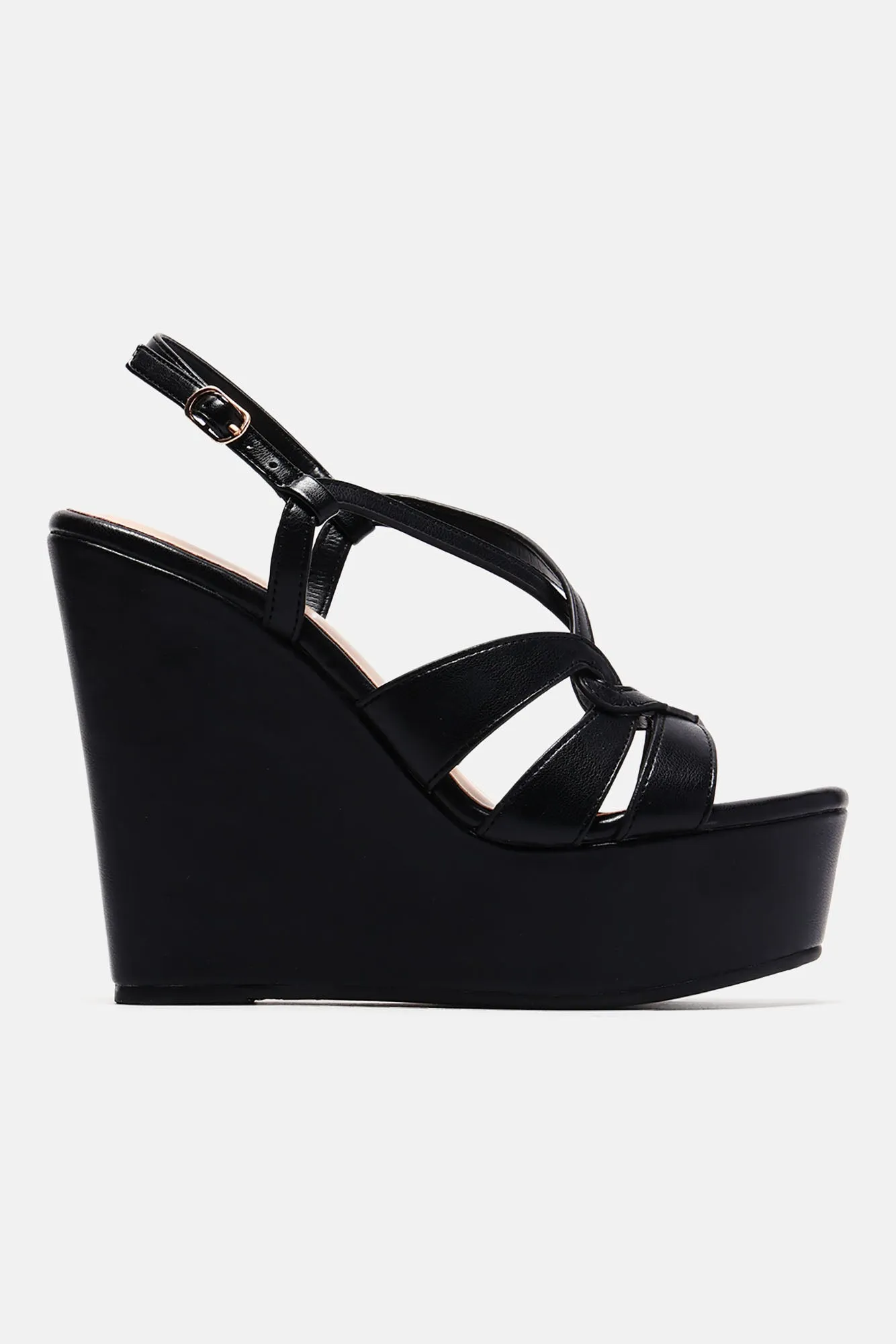 Ashlie Wedges - Black