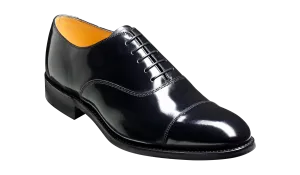 Barker Cheltenham  Classic Oxford Shoe - Hi Shine Black