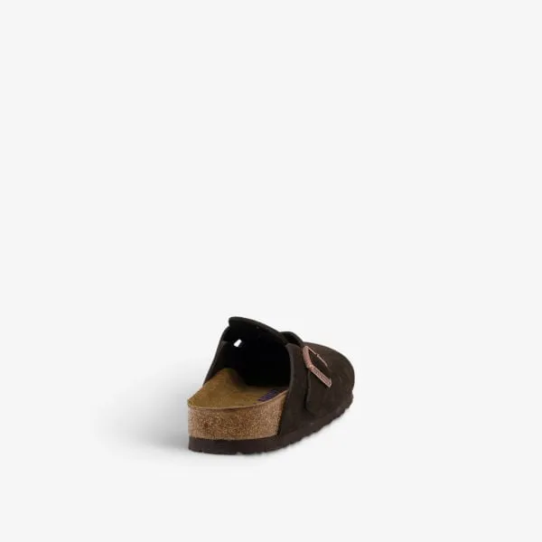 Birkenstock Boston Suede Clogs, mocha