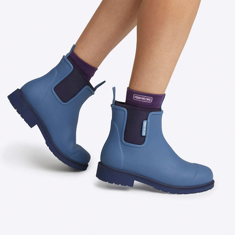 Bobbi Rain Boot // Denim Blue