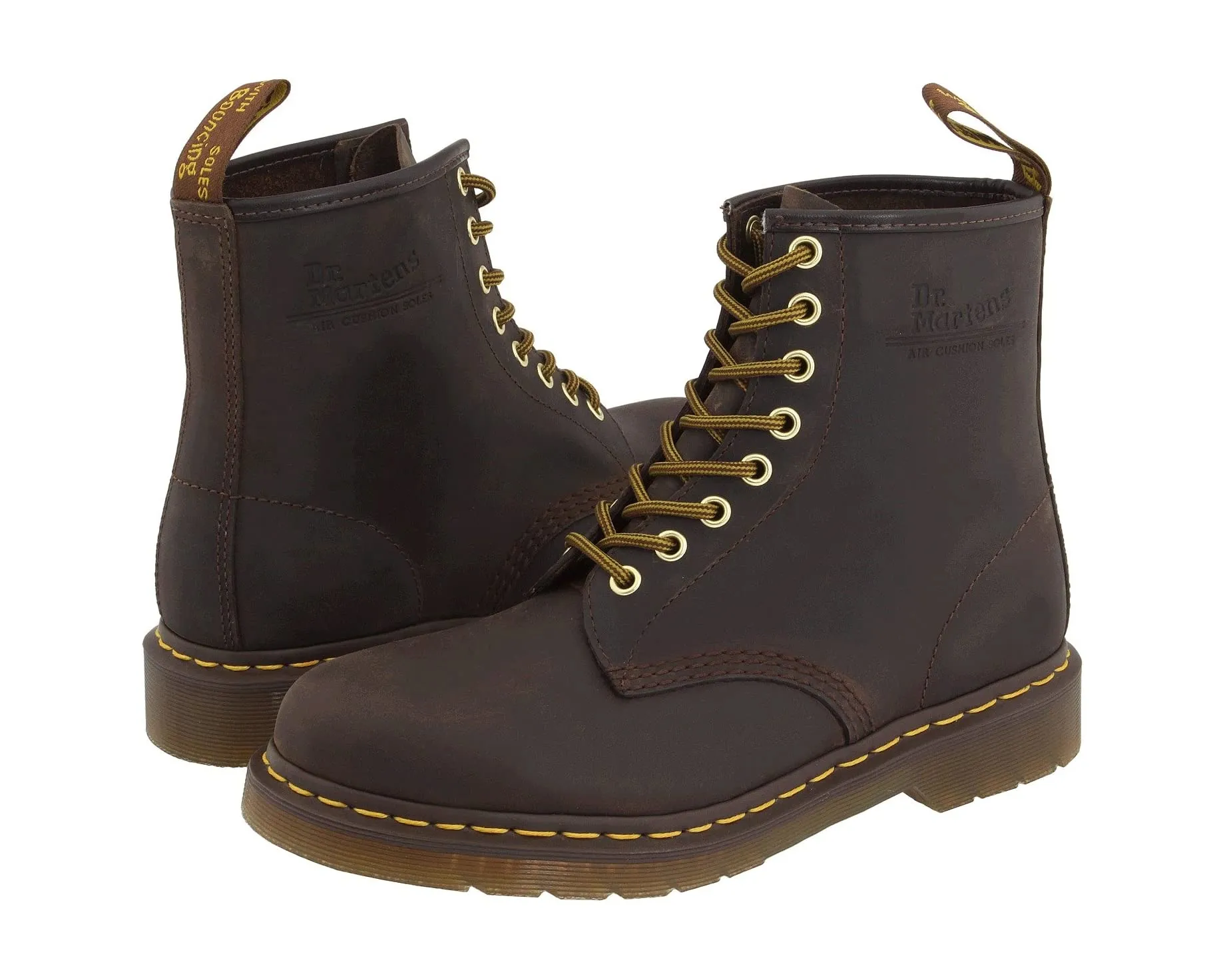 Boots 1460 Crazy Horse Leather Boots Dr. Martens, brown