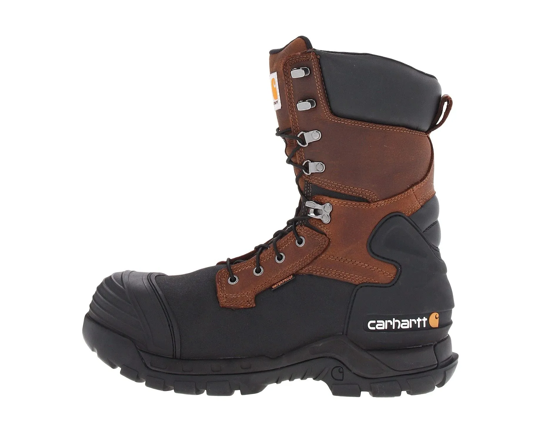 Boots CMC1259 10" Pac Safety Toe Boot Carhartt, brown