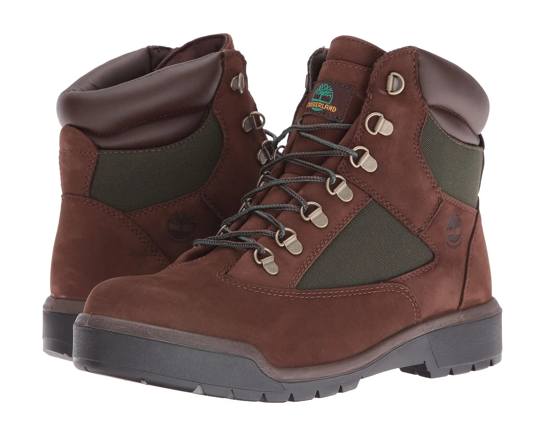 Boots Field Boot 6" F/L Waterproof Timberland, chocolate old river nubuck