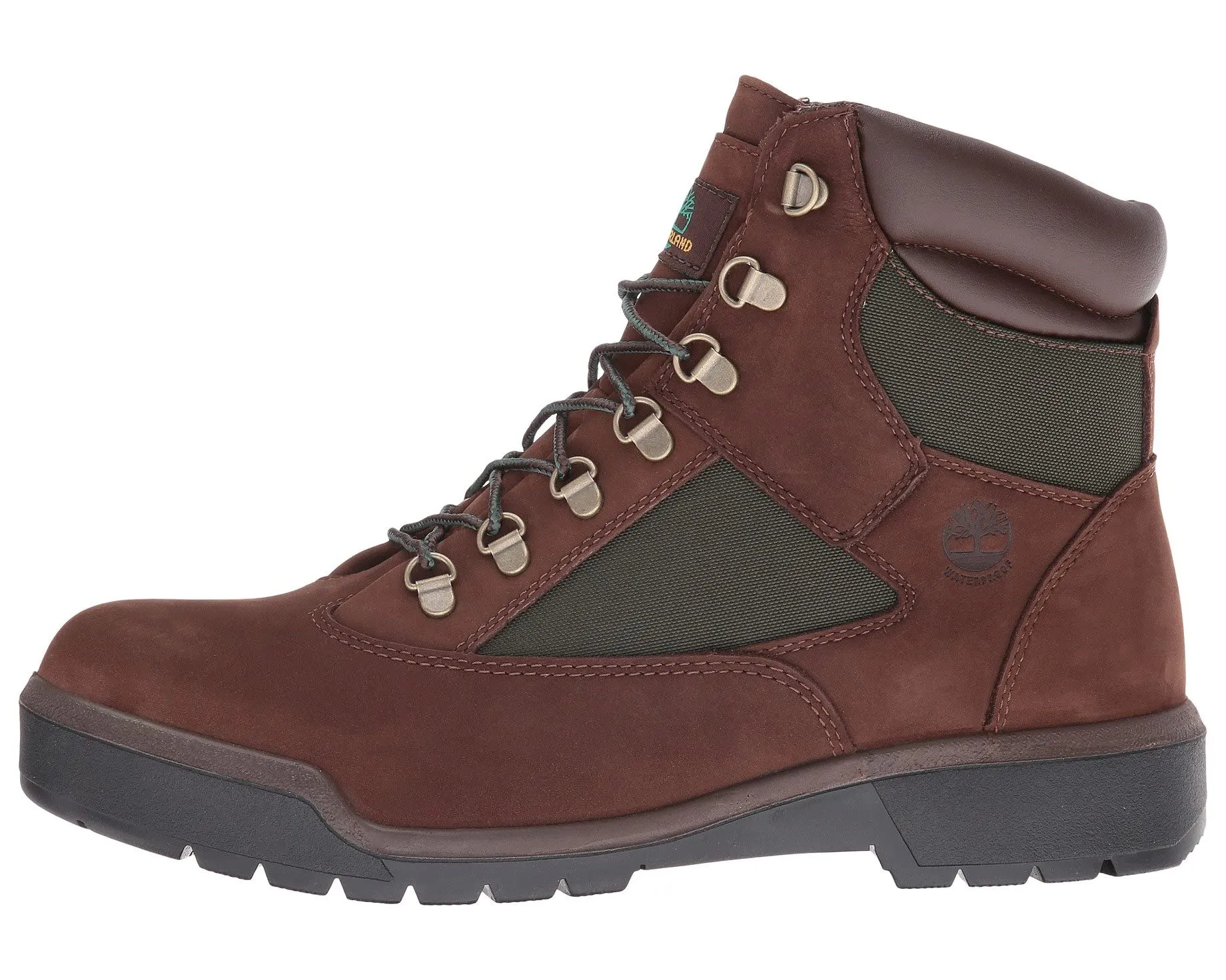 Boots Field Boot 6" F/L Waterproof Timberland, chocolate old river nubuck