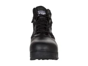 Boots Original S. Classic 6" Side Zip Waterproof Safety Toe, black