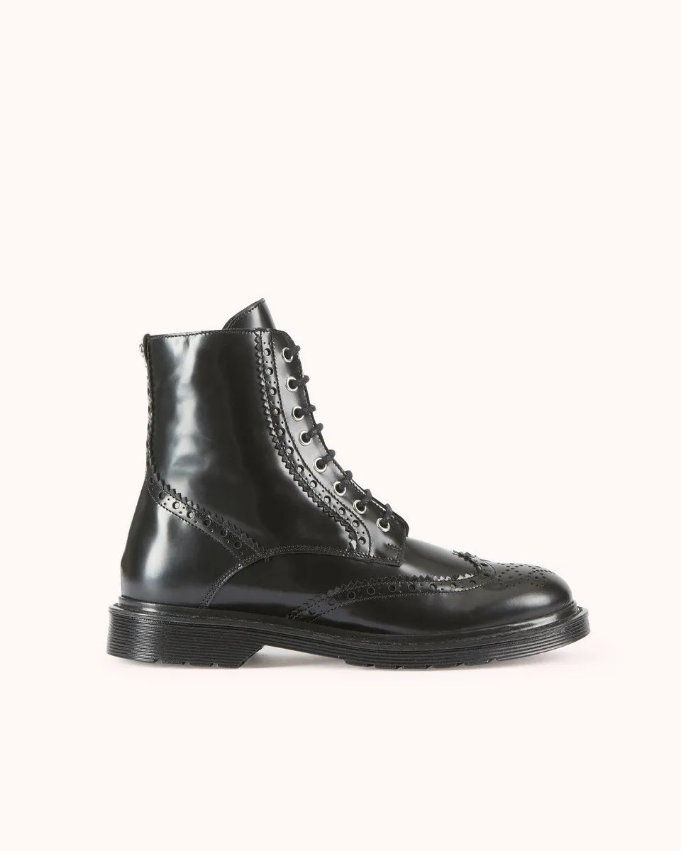 Bottines En Cuir Vociliana - Noir