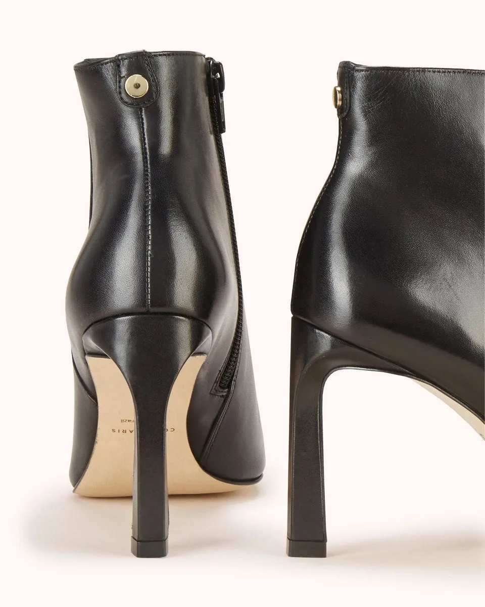 Bottines En Cuir Zelori - Noir