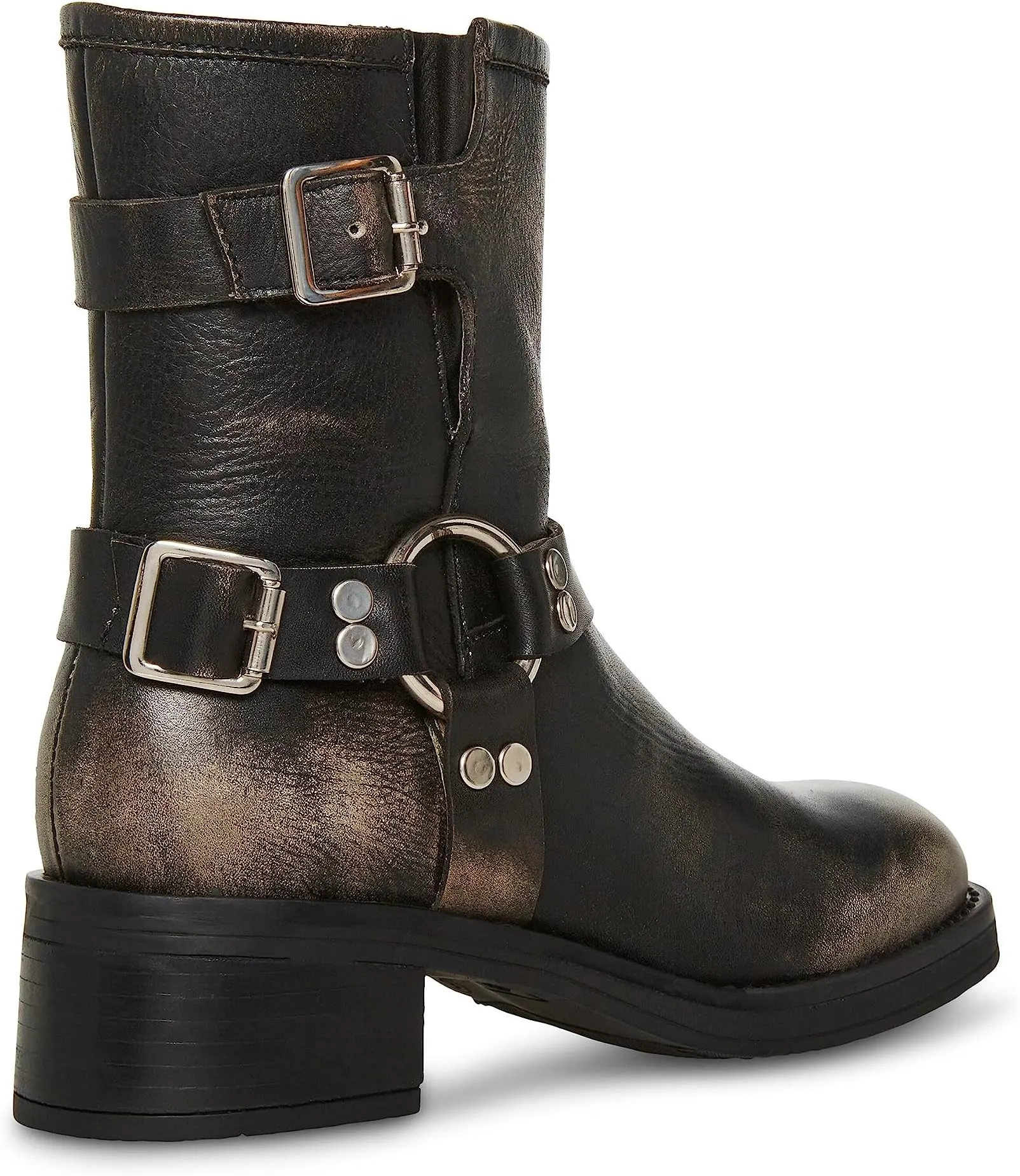 Brixton Boot Steve Madden, Black Distressed