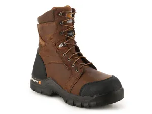 Carhartt Waterproof Leather Casual Boots, Dark Brown