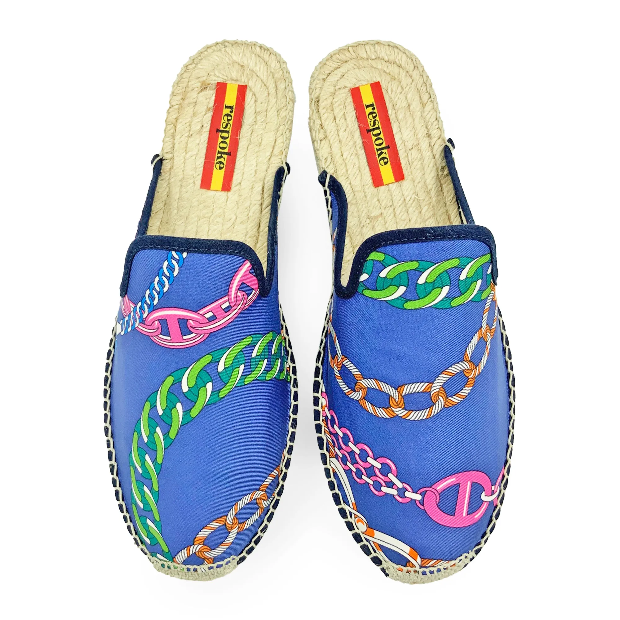 CHAINE Blue Mule Espadrilles