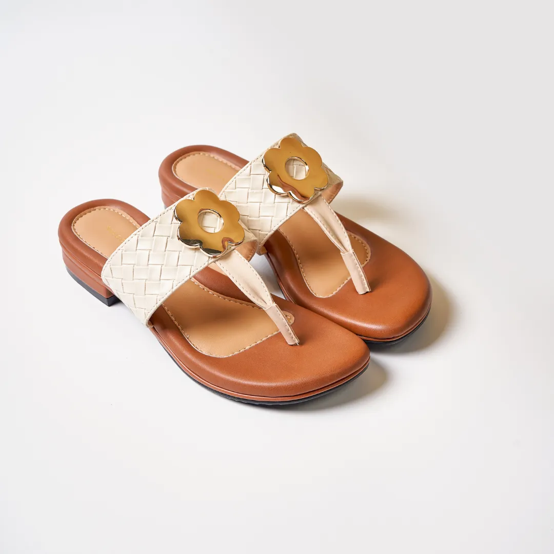 Charmed by Hana Beige Sandals