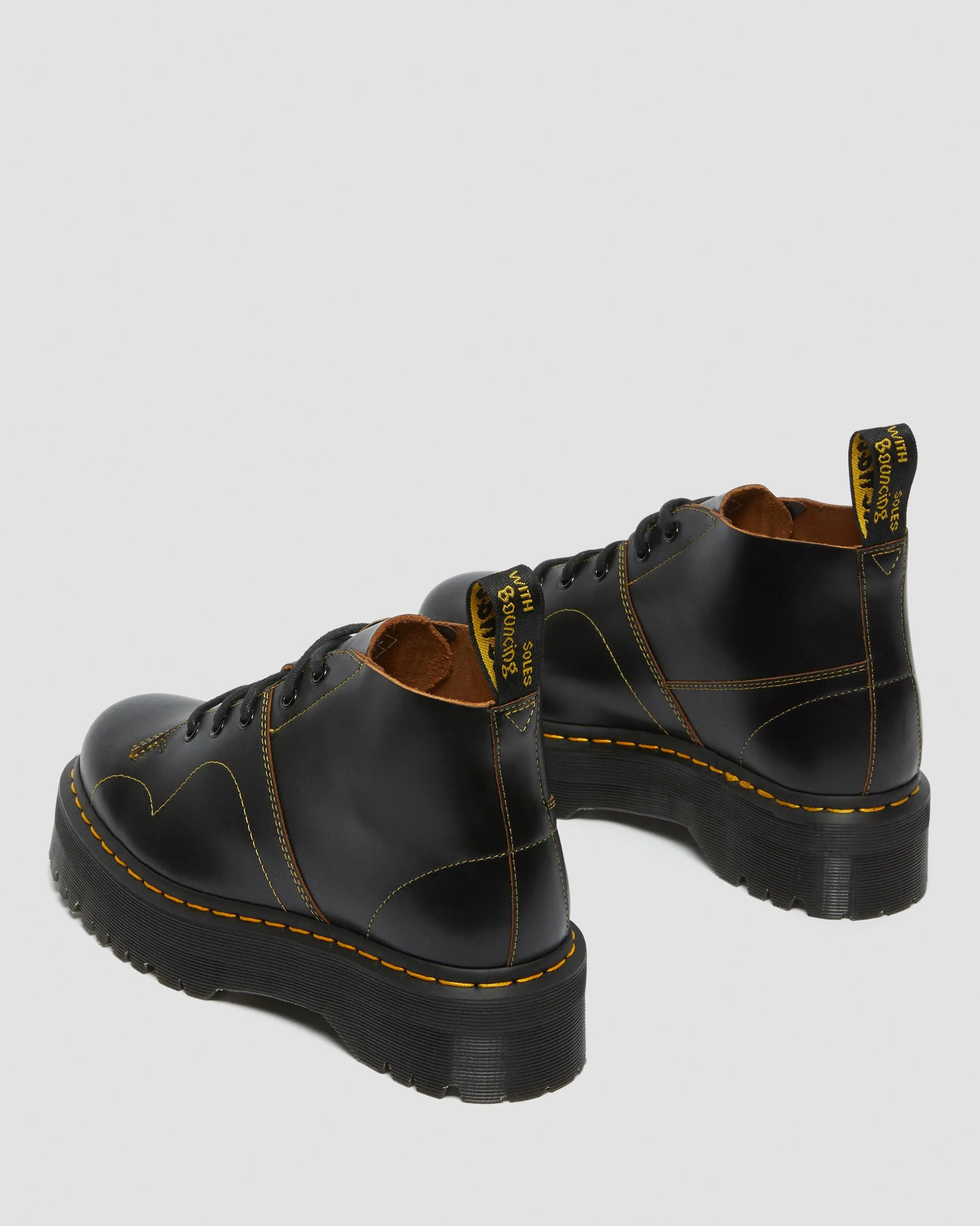 Church Platform Monkey Boots Dr. Martens