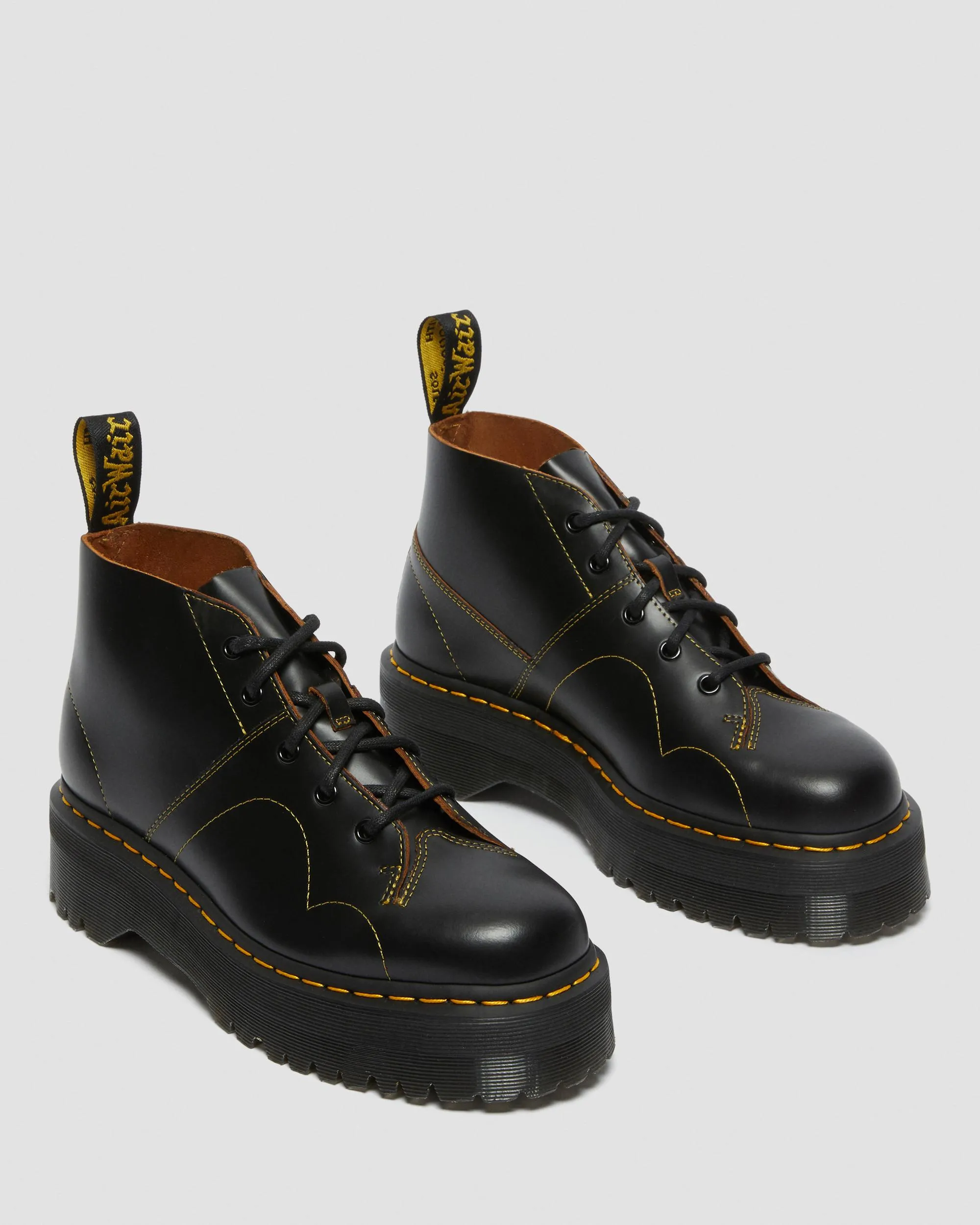 Church Platform Monkey Boots Dr. Martens