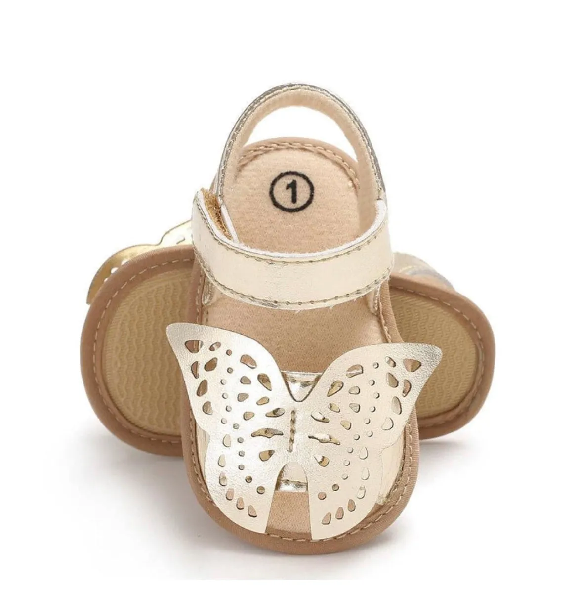 Cindy Butterfly Sandal - Gold