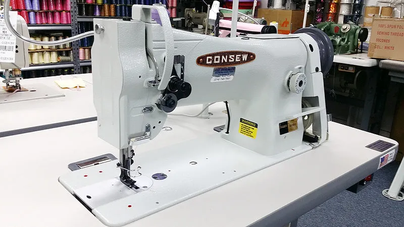 Consew 206RB-5 Leather and Upholstery Walking Foot Sewing Machine