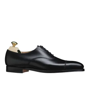 Crockett and Jones Hallam Cap-toe Shoe in Black