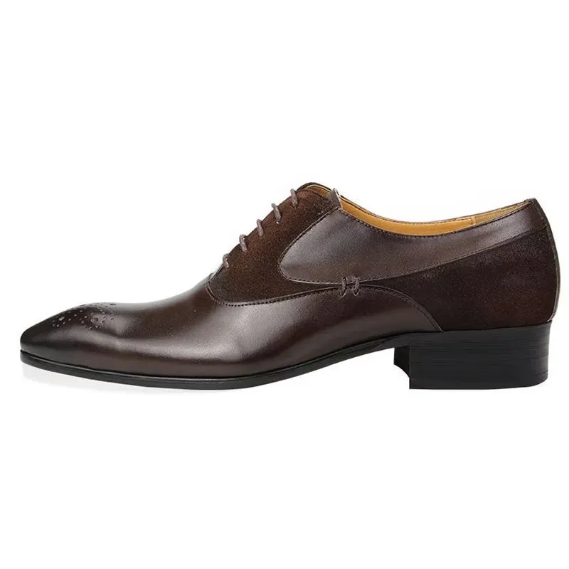 Deluxe Nuptial Oxford ModishOpulence Brogue Shoes