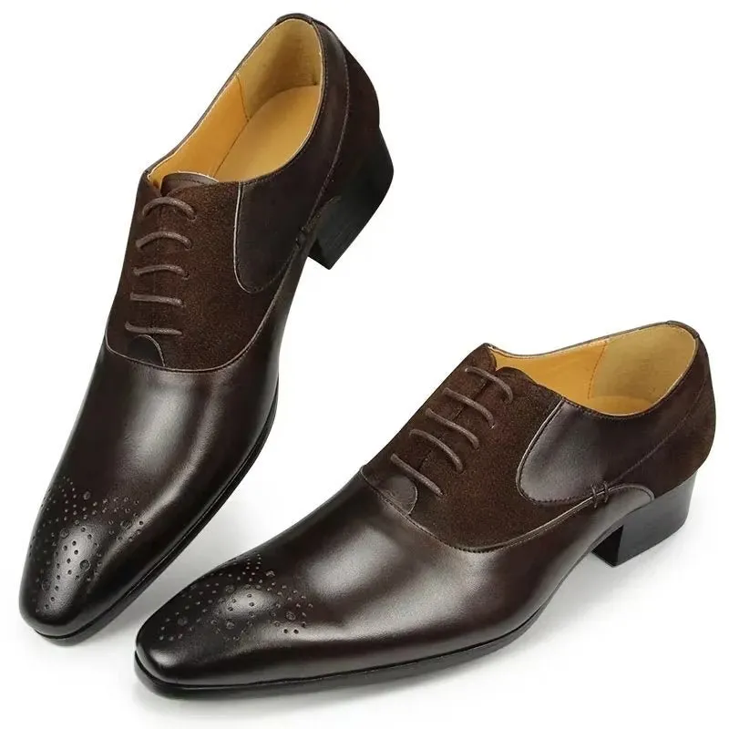 Deluxe Nuptial Oxford ModishOpulence Brogue Shoes