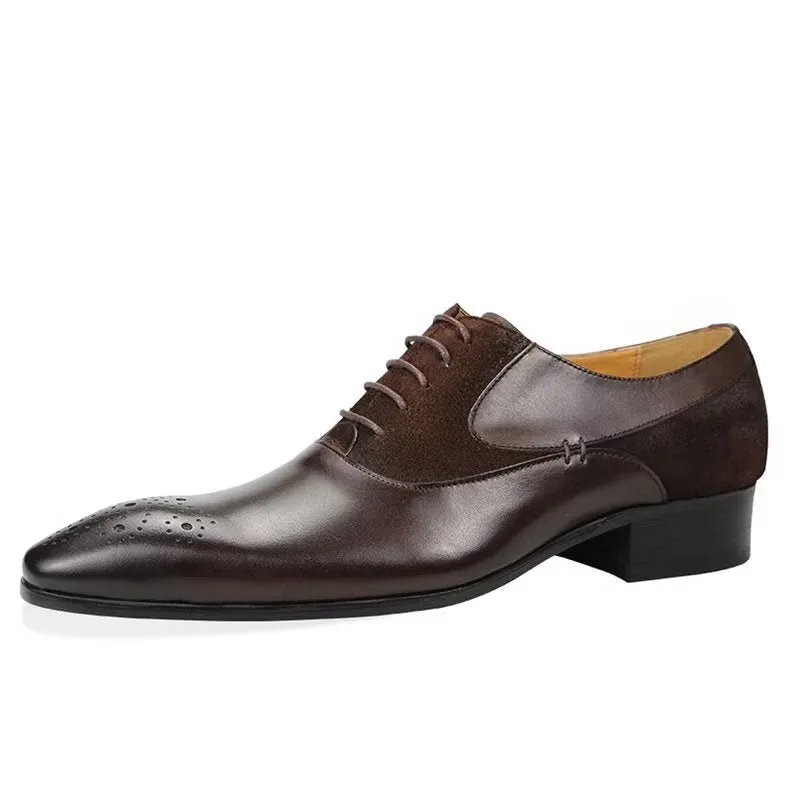 Deluxe Nuptial Oxford ModishOpulence Brogue Shoes