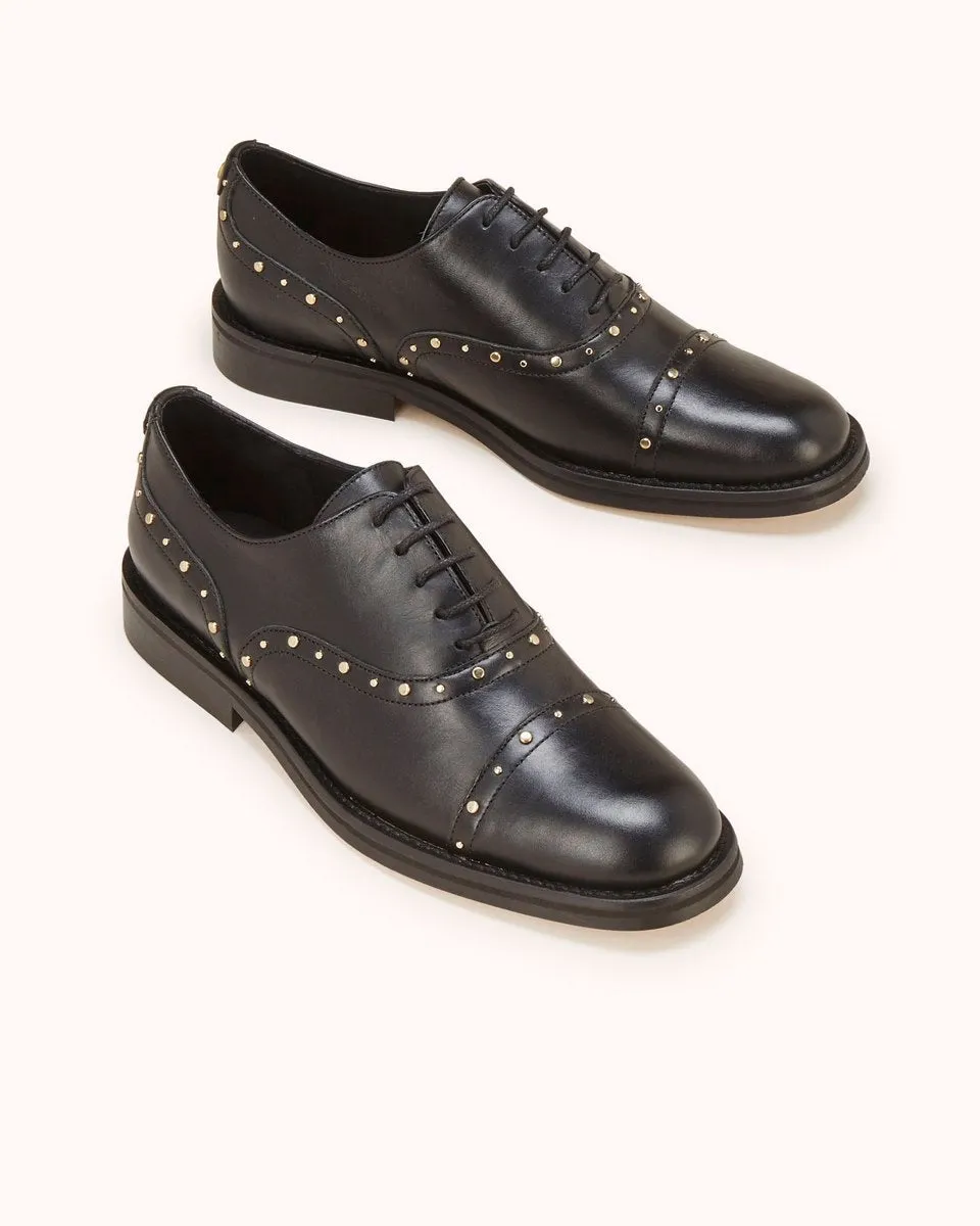 Derbies En Cuir Veta - Noir