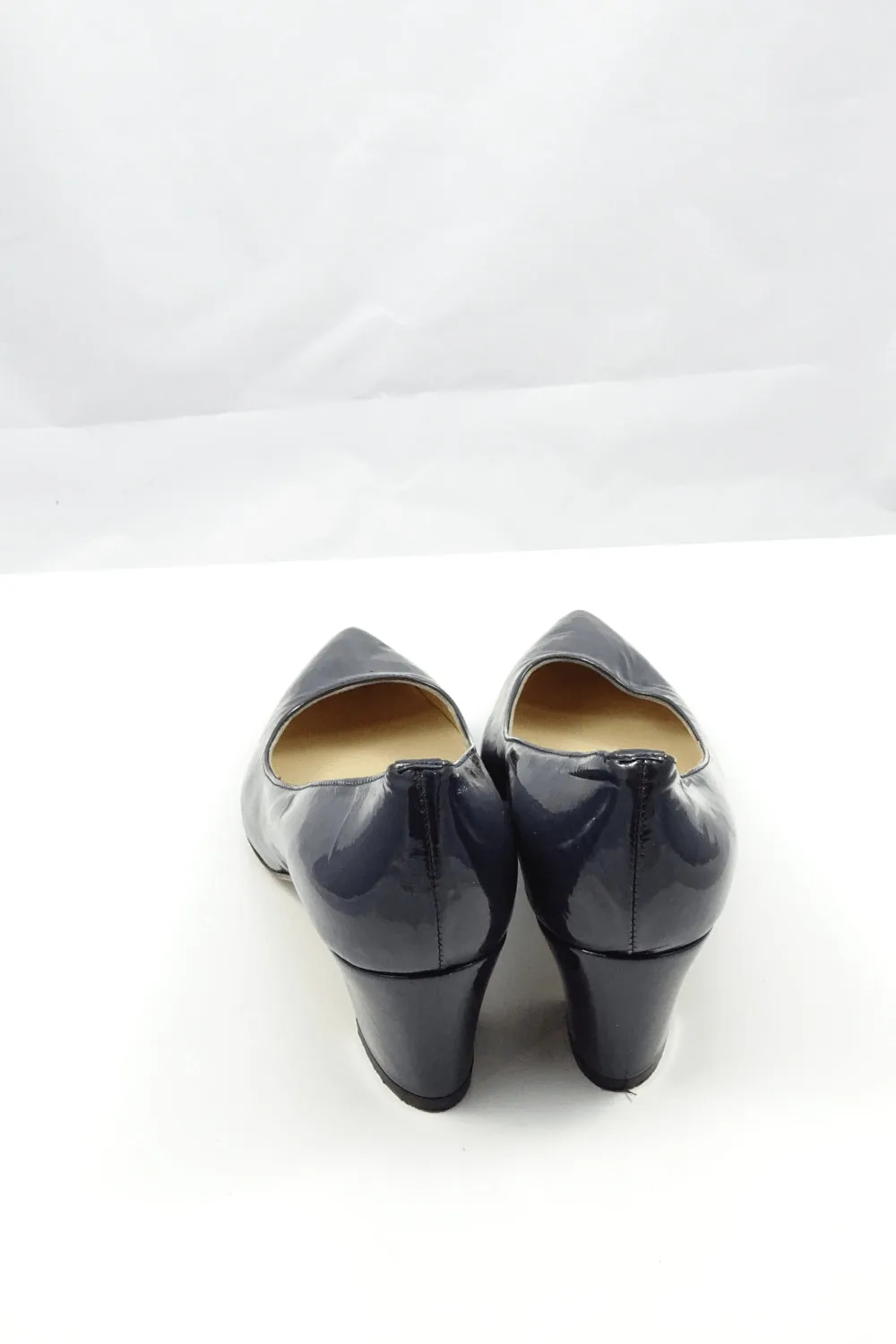 Dominique'S Patent Navy Pumps 37