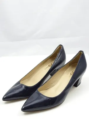 Dominique'S Patent Navy Pumps 37