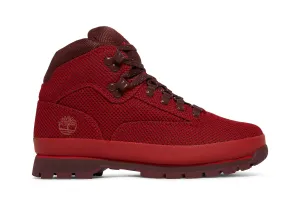 Euro Hiker Mid Timberland boots, red