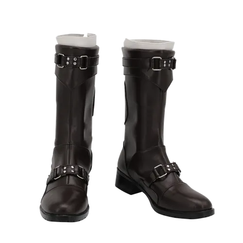 Final Fantasy VII Remake Leslie Kyle Boots Halloween Costumes Accessory Cosplay Shoes