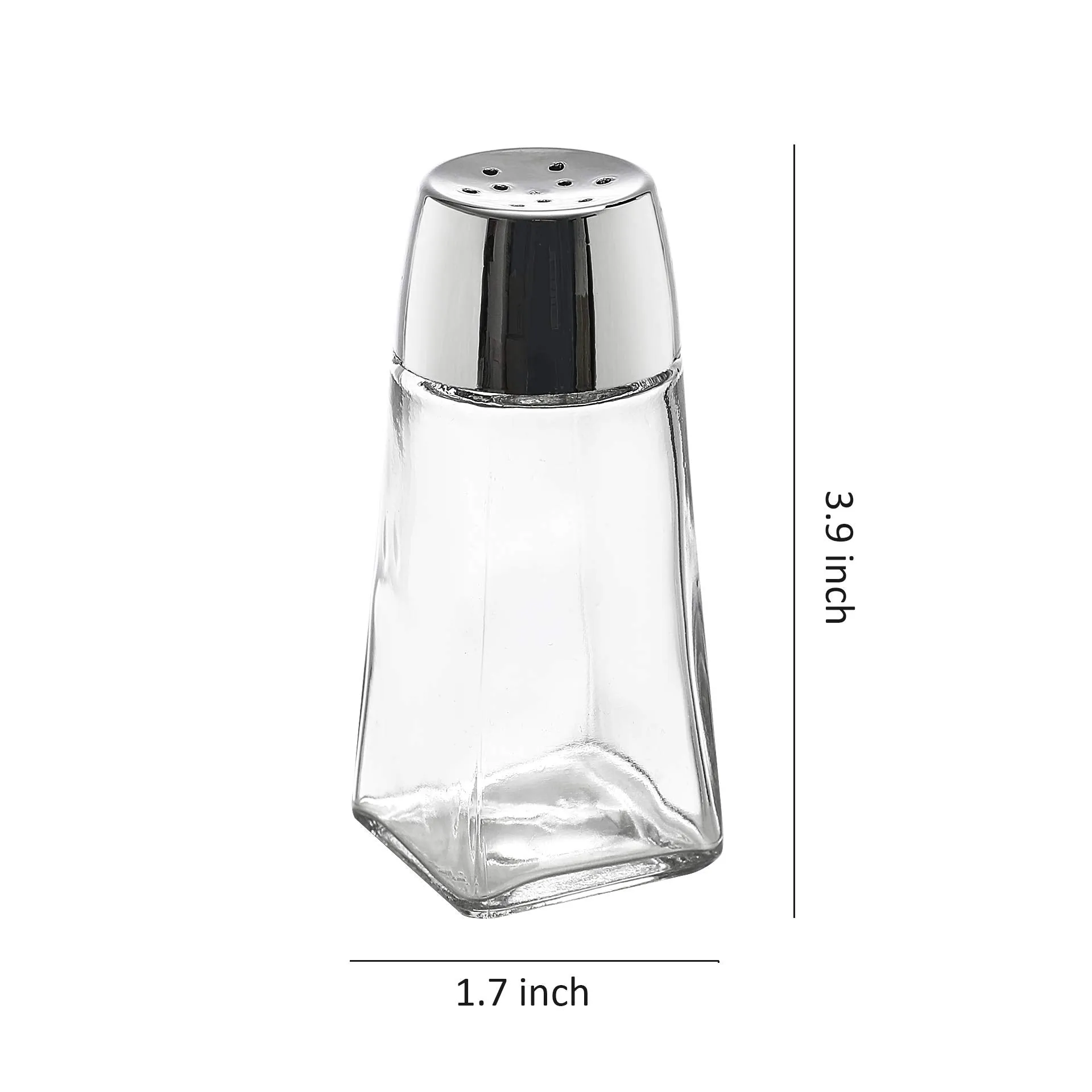 Glass Salt and Pepper Shaker Set-12pcs