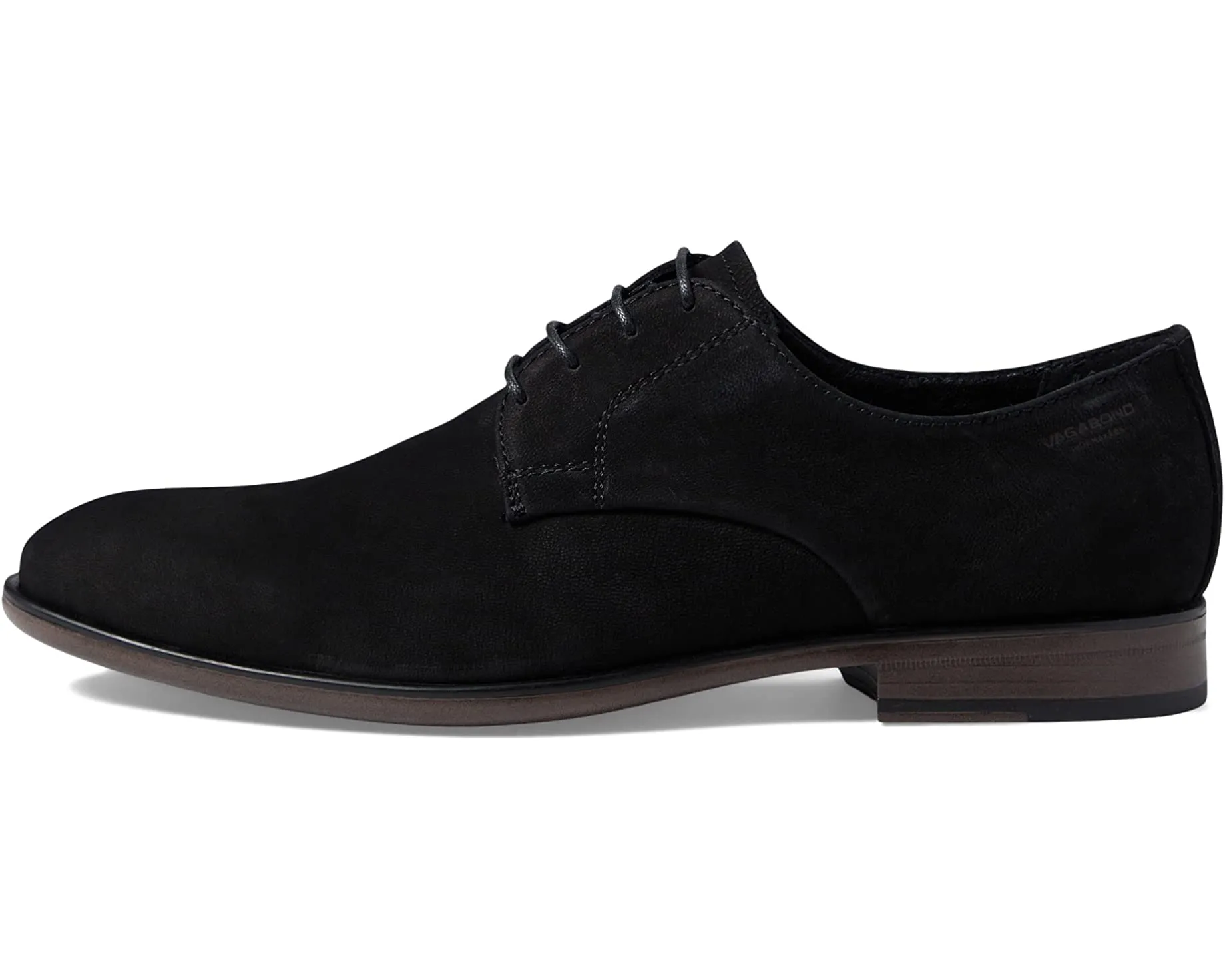 Harvey Nubuck Derby Vagabond Shoemakers Oxfords, black