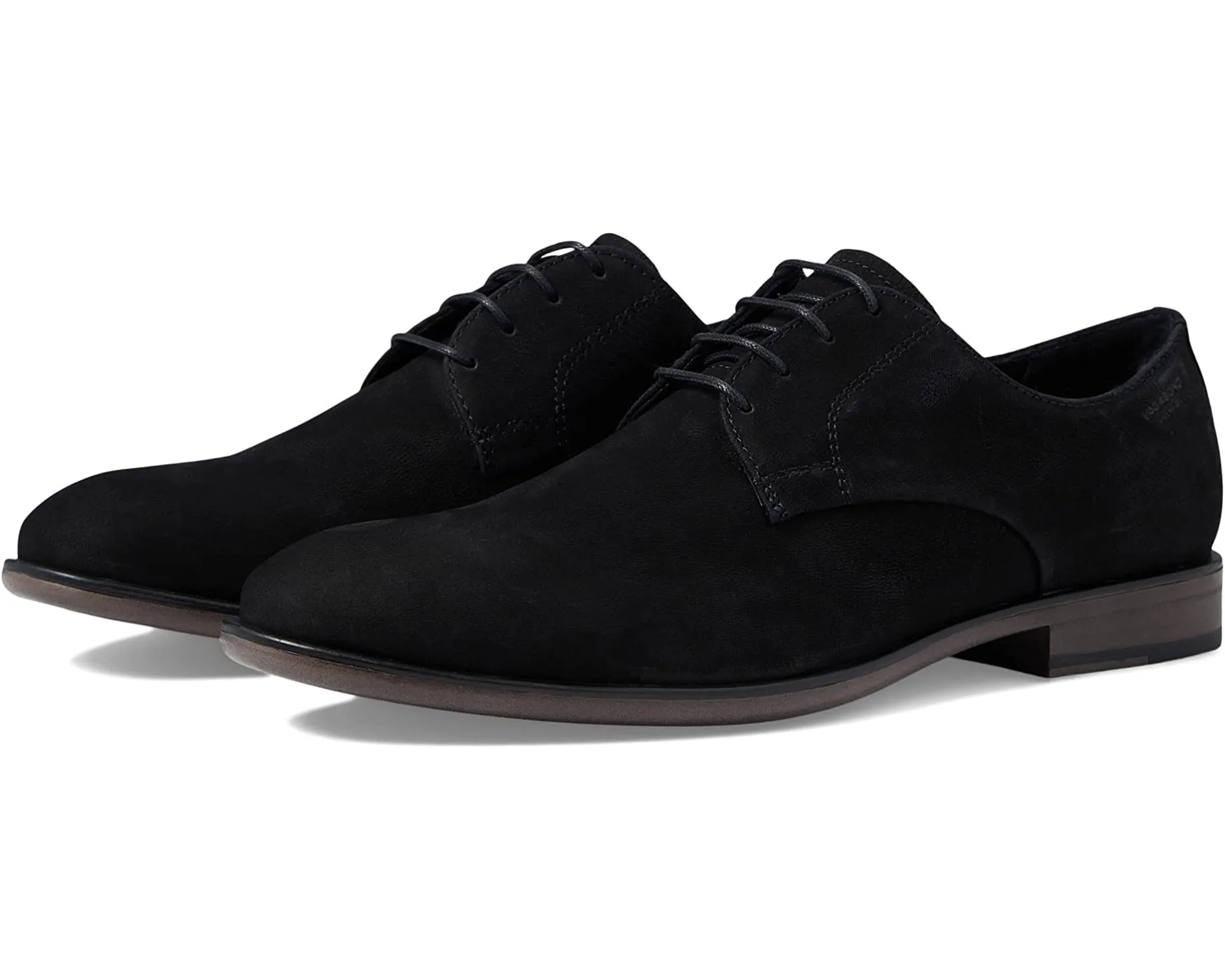 Harvey Nubuck Derby Vagabond Shoemakers Oxfords, black