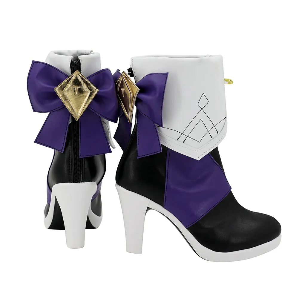 Honkai:Star Rail  Asta Boots Halloween Costumes Accessory Custom Made Cosplay Shoes