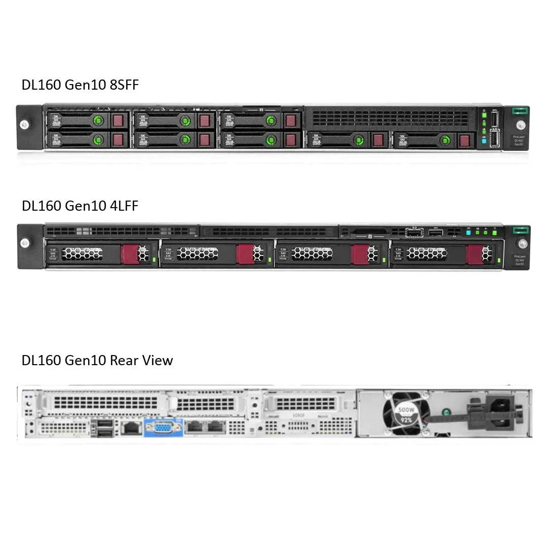 HPE ProLiant DL160 Gen10 CTO Rack Server