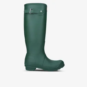 Hunter Original Tall Vulcanized Natural Rubber Boots, Green