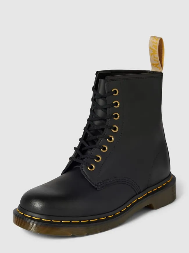 Lace-up boots, model Vegan Dr. Martens, black