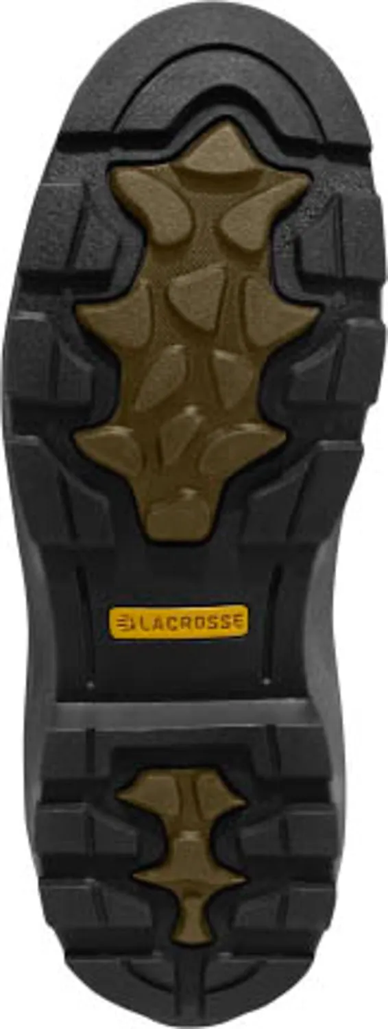 LaCrosse Womens Alpha Range 12in 5.0MM Black/Tan Neoprene Work Boots